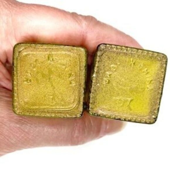 Miniature Hand-Painted Salt & Pepper Shaker Pop Art Polka Dots - Picture 5 of 7